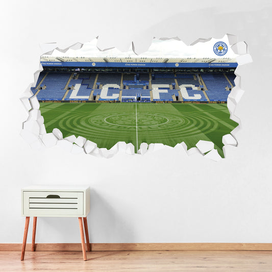 Leicester City - East Stand Stadium Broken Wall Sticker