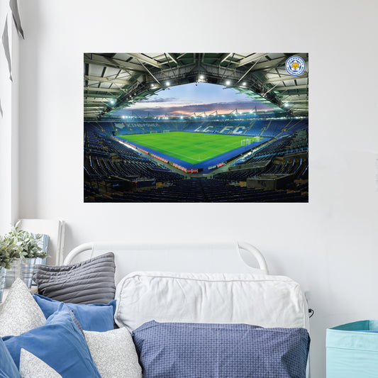 Leicester City - Stadium At Dusk Wall Sticker