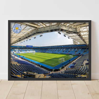 Leicester City Print - Stadium Before Game Poster
