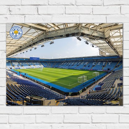 Leicester City Print - Stadium Before Game Poster