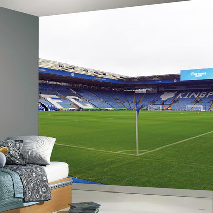 Leicester City - Stadium From Corner Flag Full Wall Mural