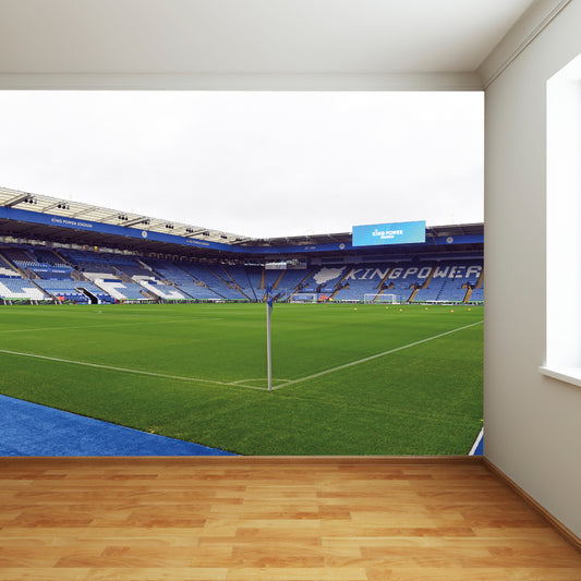 Leicester City - Stadium From Corner Flag Full Wall Mural