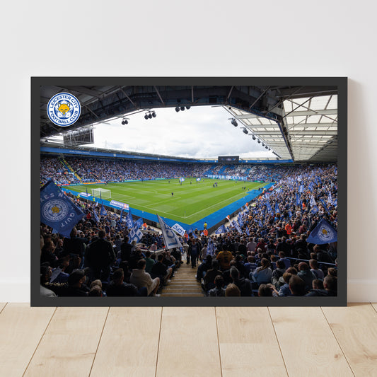 Leicester City Print - Game Day Flags Poster