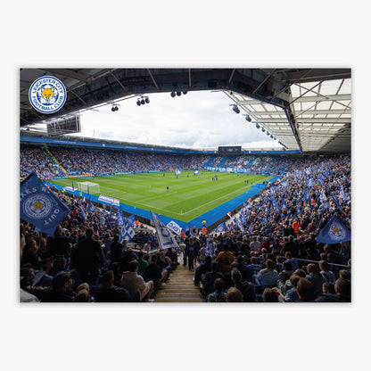Leicester City Print - Game Day Flags Poster