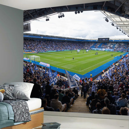 Leicester City - Stadium Game Day Flags Full Wall Mural