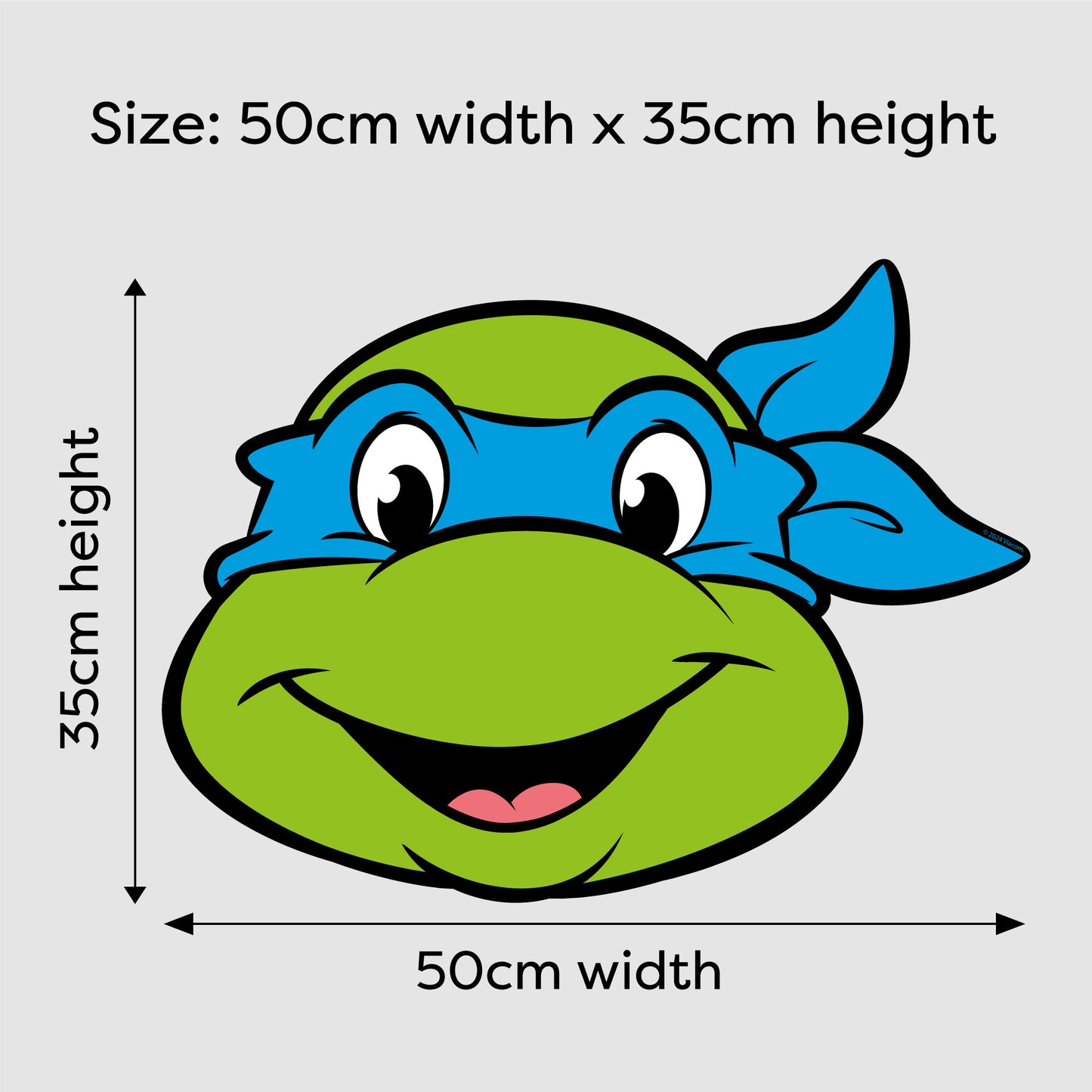 Teenage Mutant Ninja Turtles Leo LED Backlit Wallpop