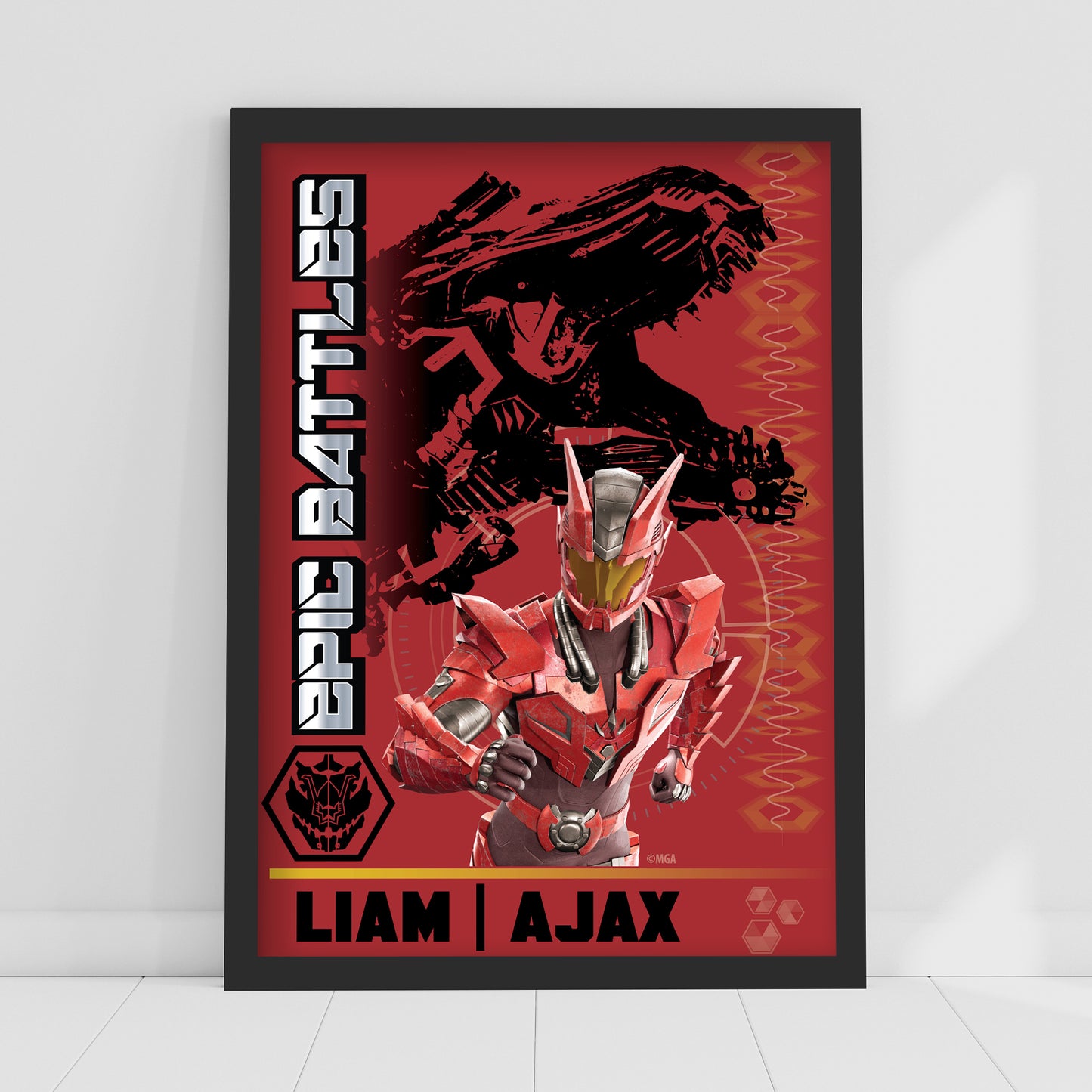 Armorsaurs Print - Liam And Ajax Player Card Poster Wall Art