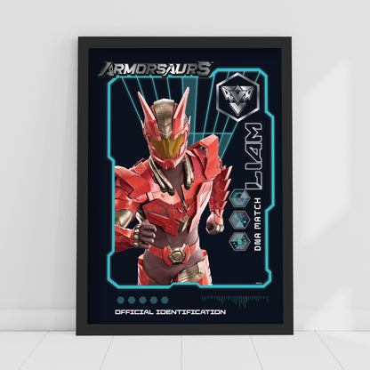 Armorsaurs Print - Liam DNA Match Poster Wall Art
