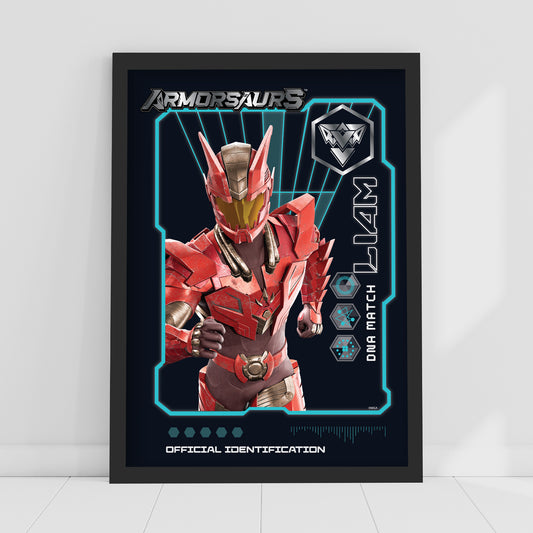 Armorsaurs Print - Liam DNA Match Poster Wall Art