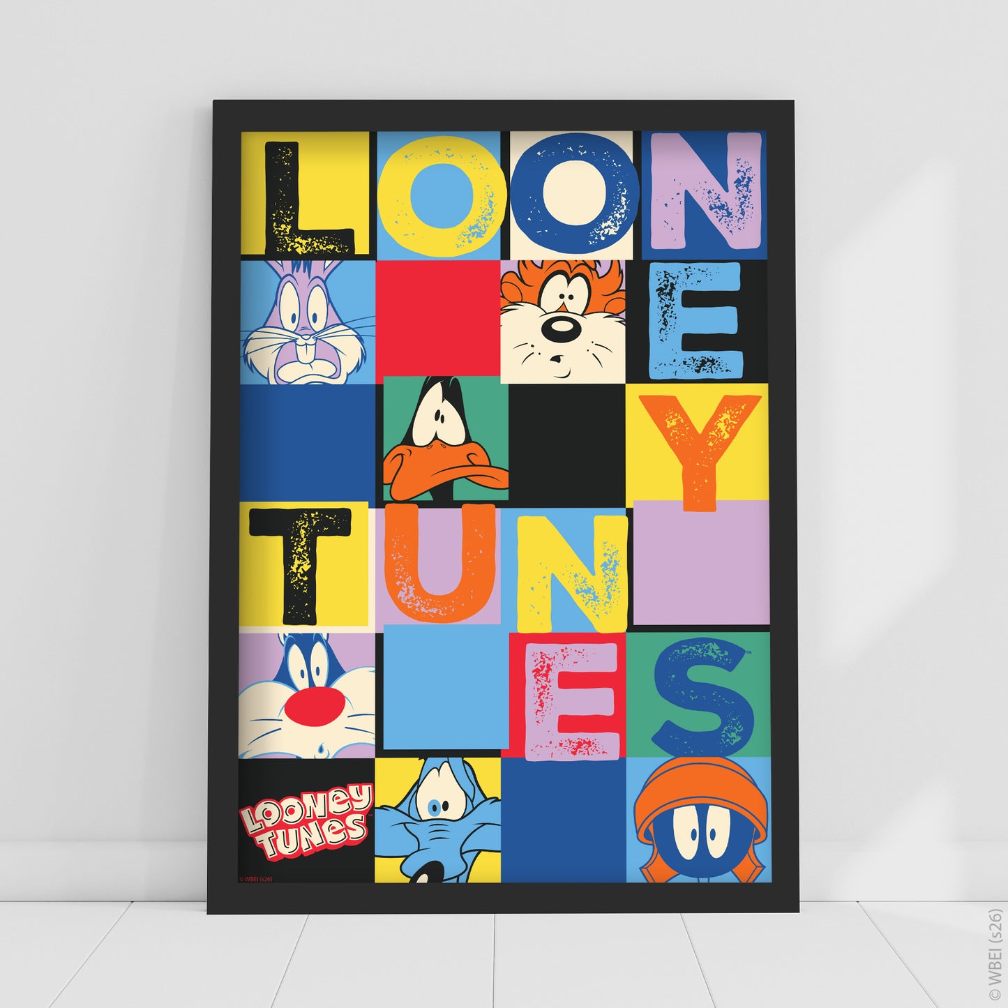 Looney Tunes™ Print - Characters In Squares Poster Wall Art