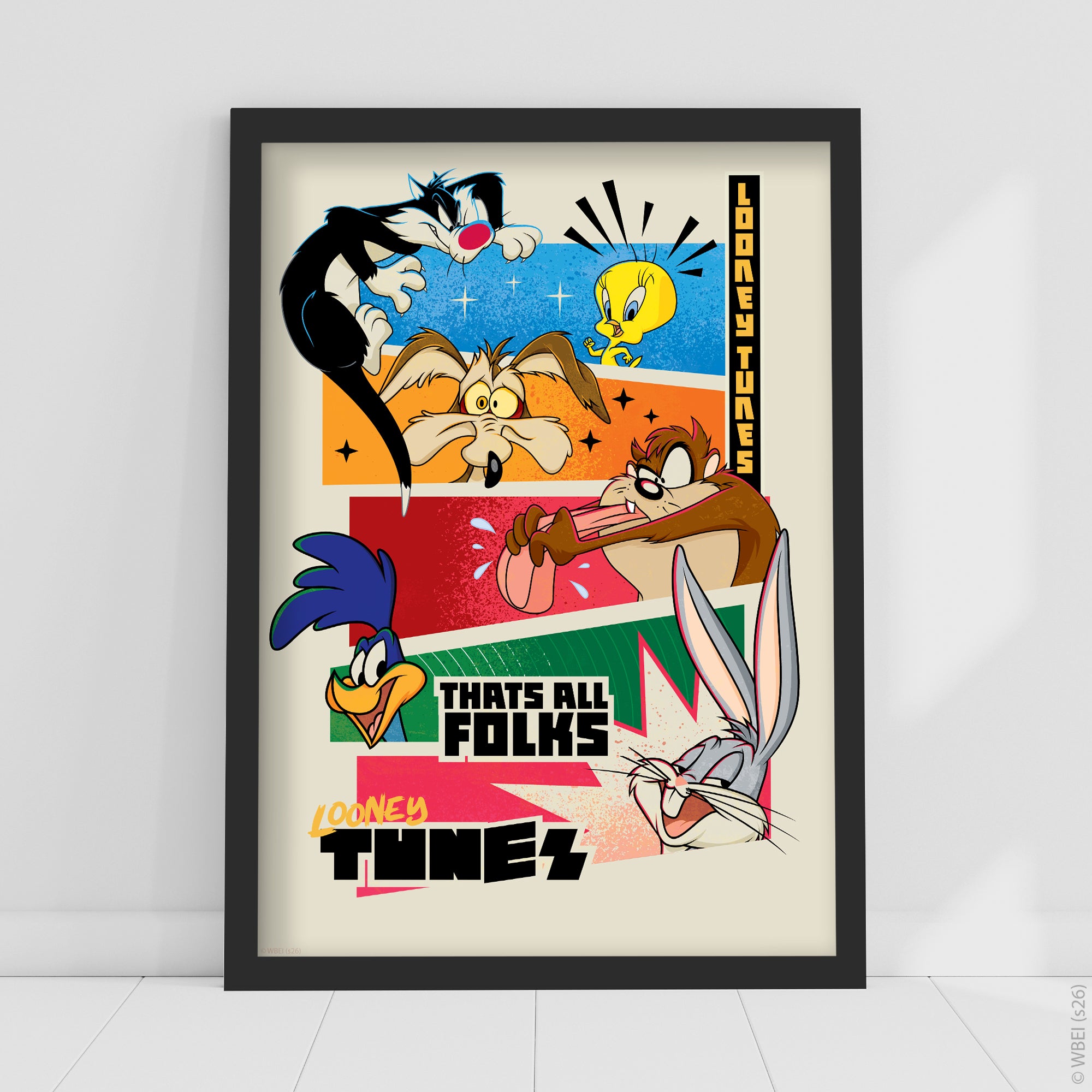 Looney Tunes™ Print - That's All Folks Poster Wall Art – www