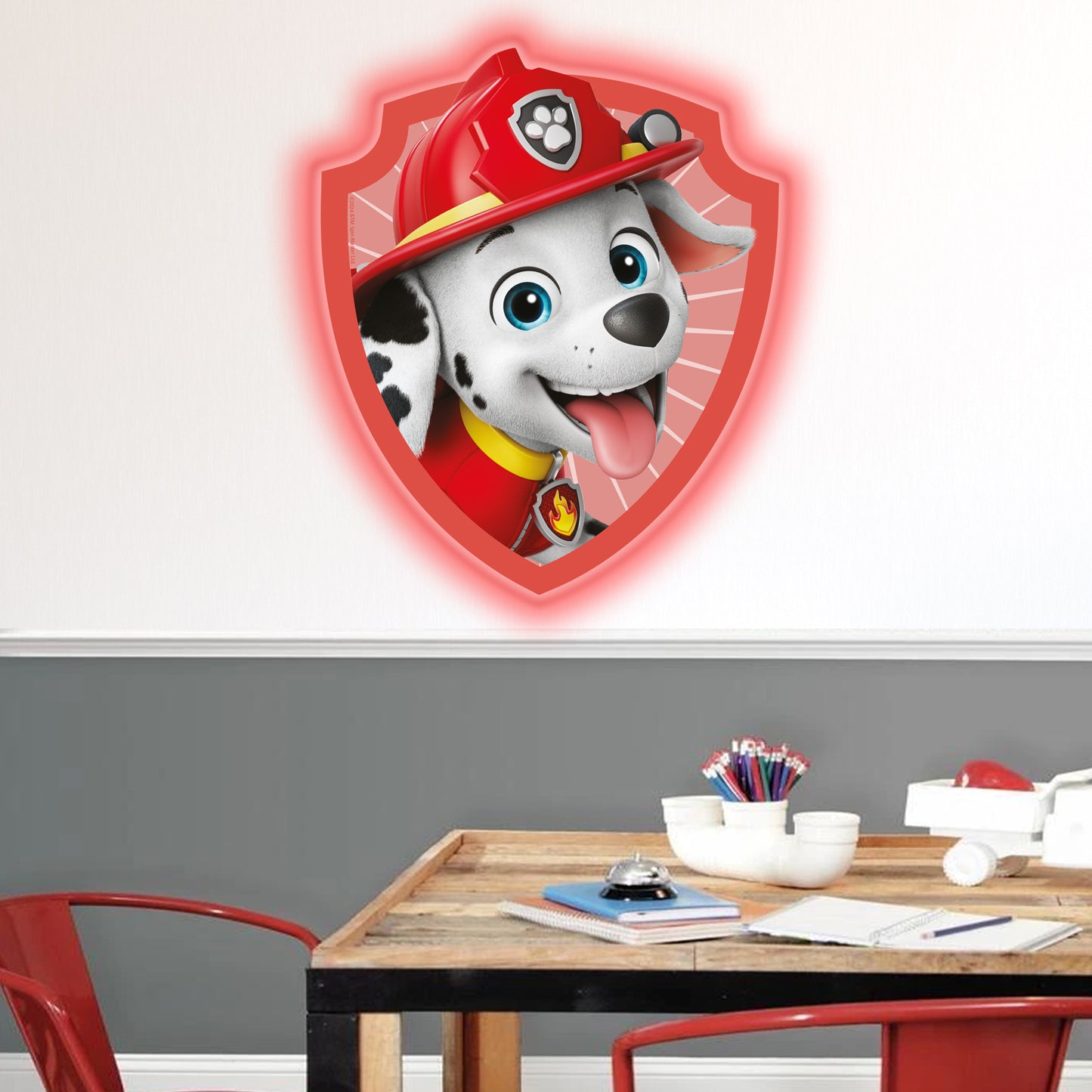Paw Patrol Marshall LED Backlit Wallpop