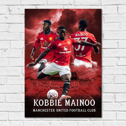 Manchester United FC Print - Mainoo 25/26 Core Poster