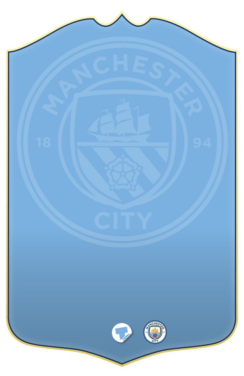 Manchester City 24 Personalised Stats Card