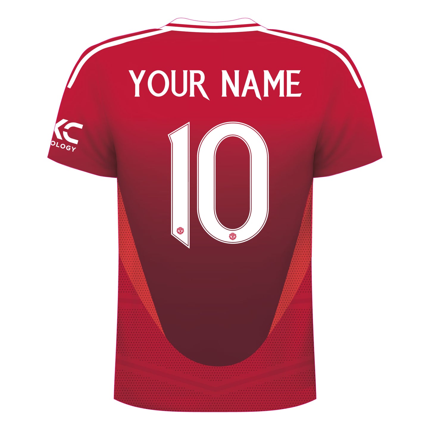 Manchester United F.C. - Personalised 24/25 Shirt Wall Sticker