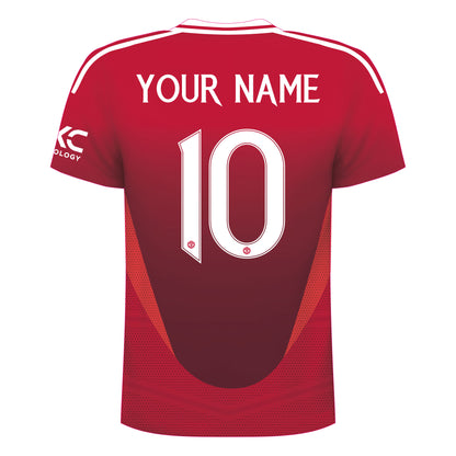 Manchester United F.C. - Personalised 24/25 Shirt Wall Sticker