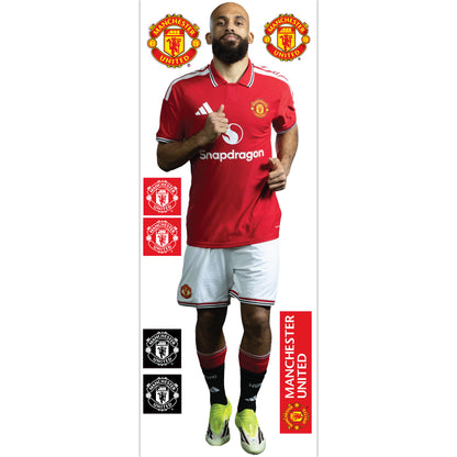 Manchester United FC Wall Sticker - Mbeumo 26/27 Player Wall Decal