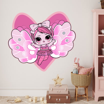 L.O.L Surprise! Wall Sticker - Fairies Miss Rainbow Wall Art