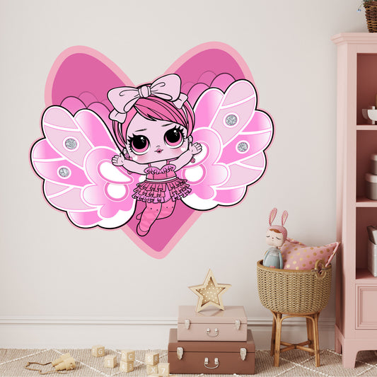 L.O.L Surprise! Wall Sticker - Fairies Miss Rainbow Wall Art