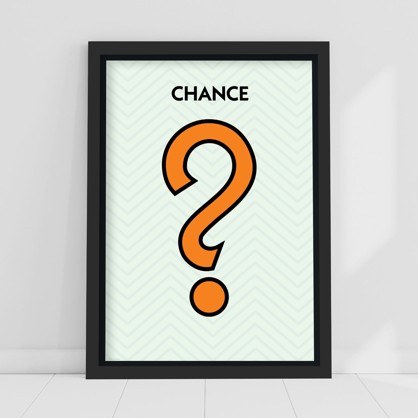 Monopoly Print - Chance Card Poster Wall Art