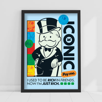Monopoly Print - Iconic Poster Wall Art