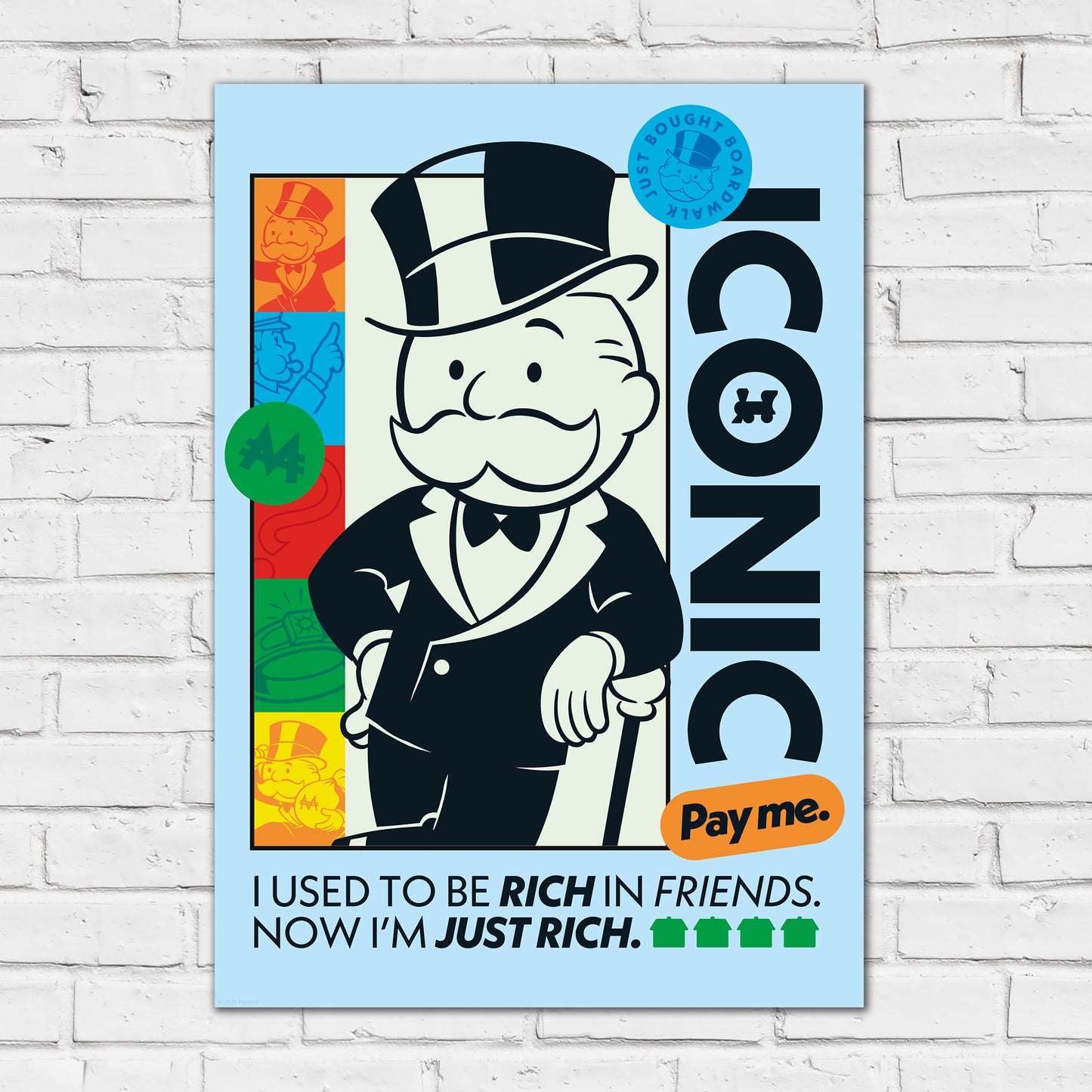 Monopoly Print - Iconic Poster Wall Art