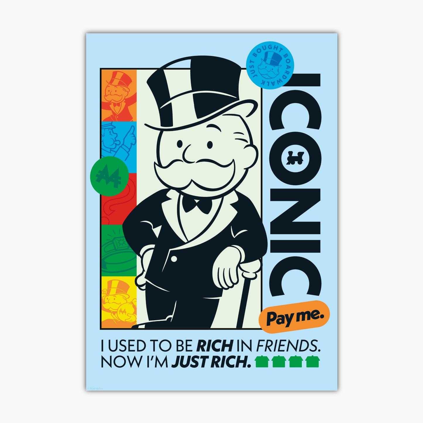 Monopoly Print - Iconic Poster Wall Art