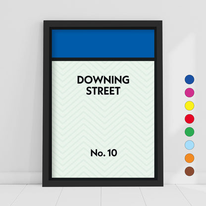 Monopoly Print - Street Name Personalised Poster Wall Art
