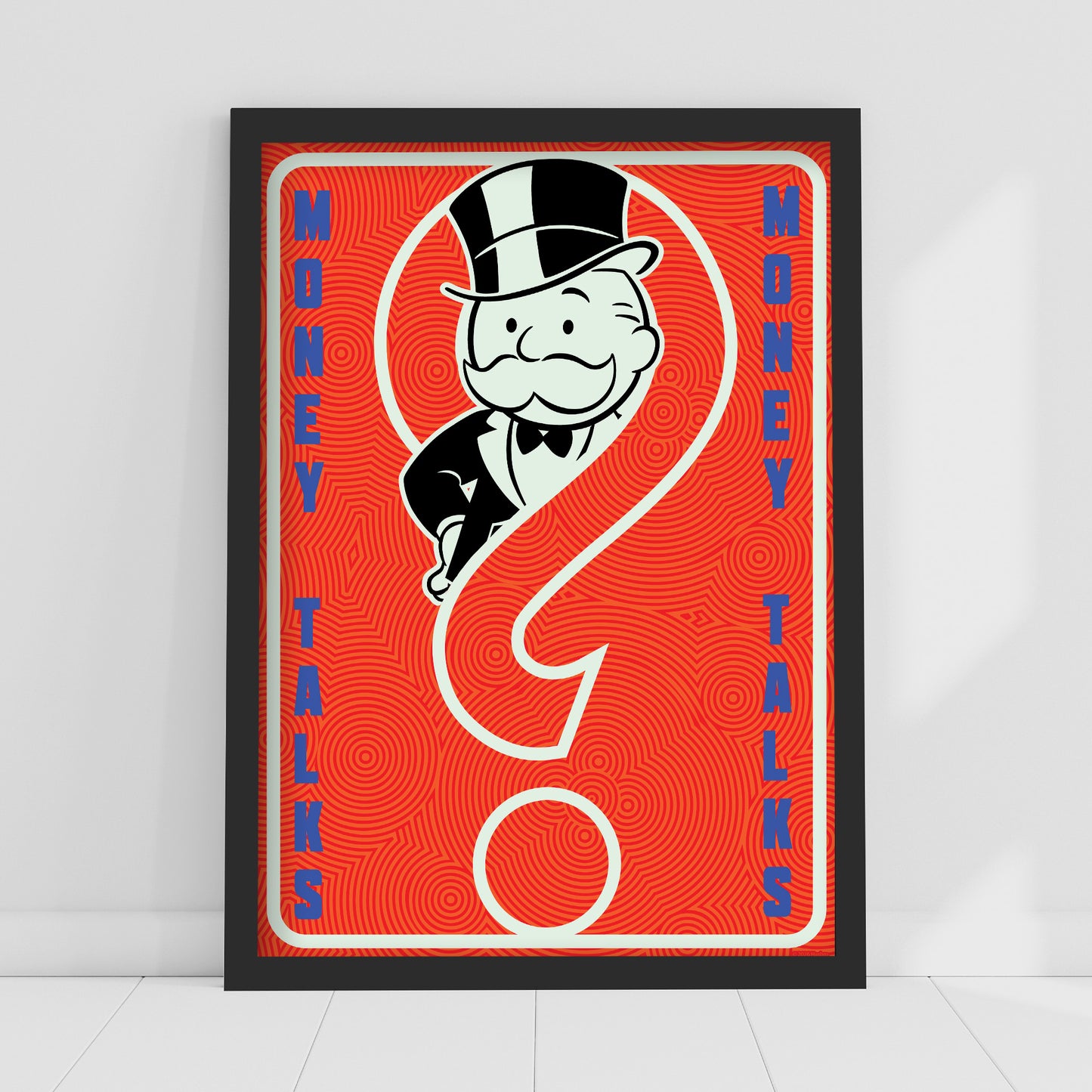 Monopoly Print - Money Talks Poster Wall Art