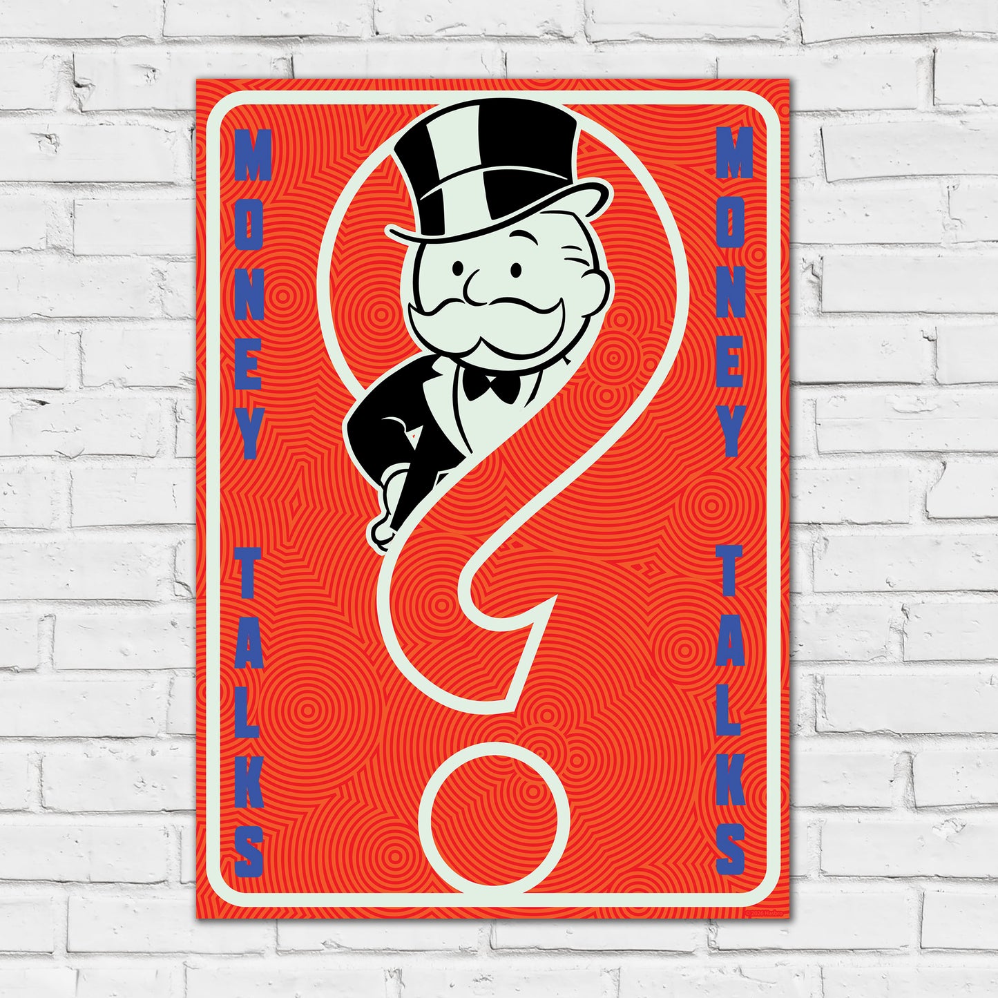 Monopoly Print - Money Talks Poster Wall Art