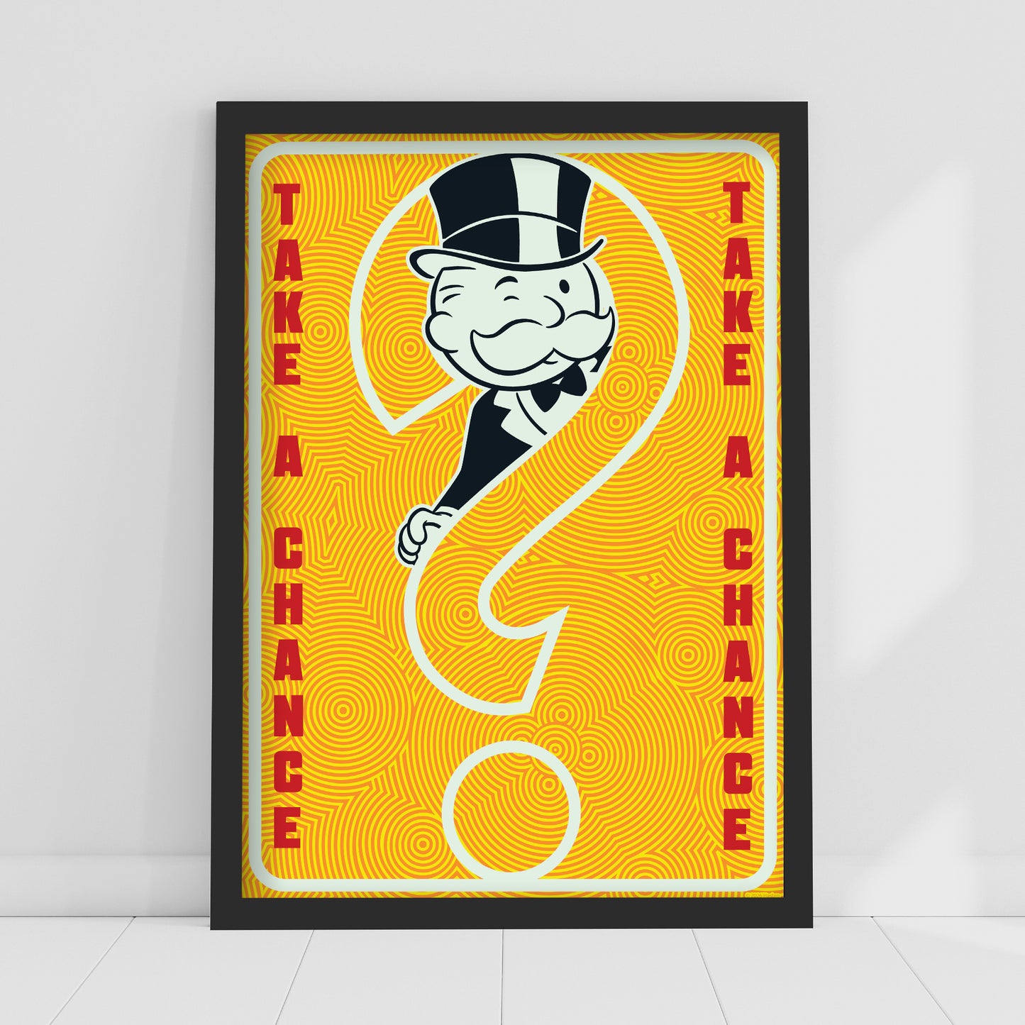 Monopoly Print - Take A Chance Poster Wall Art