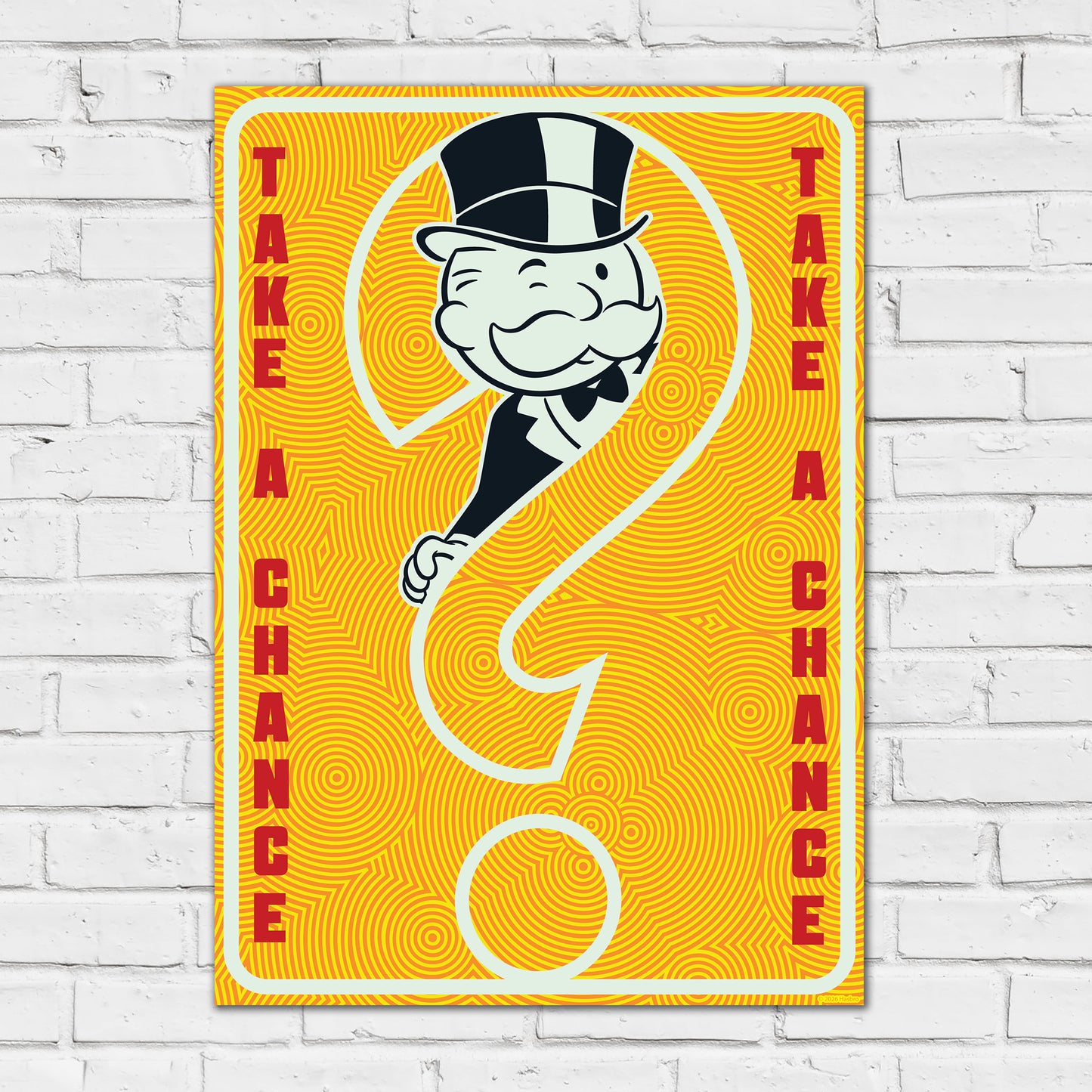 Monopoly Print - Take A Chance Poster Wall Art