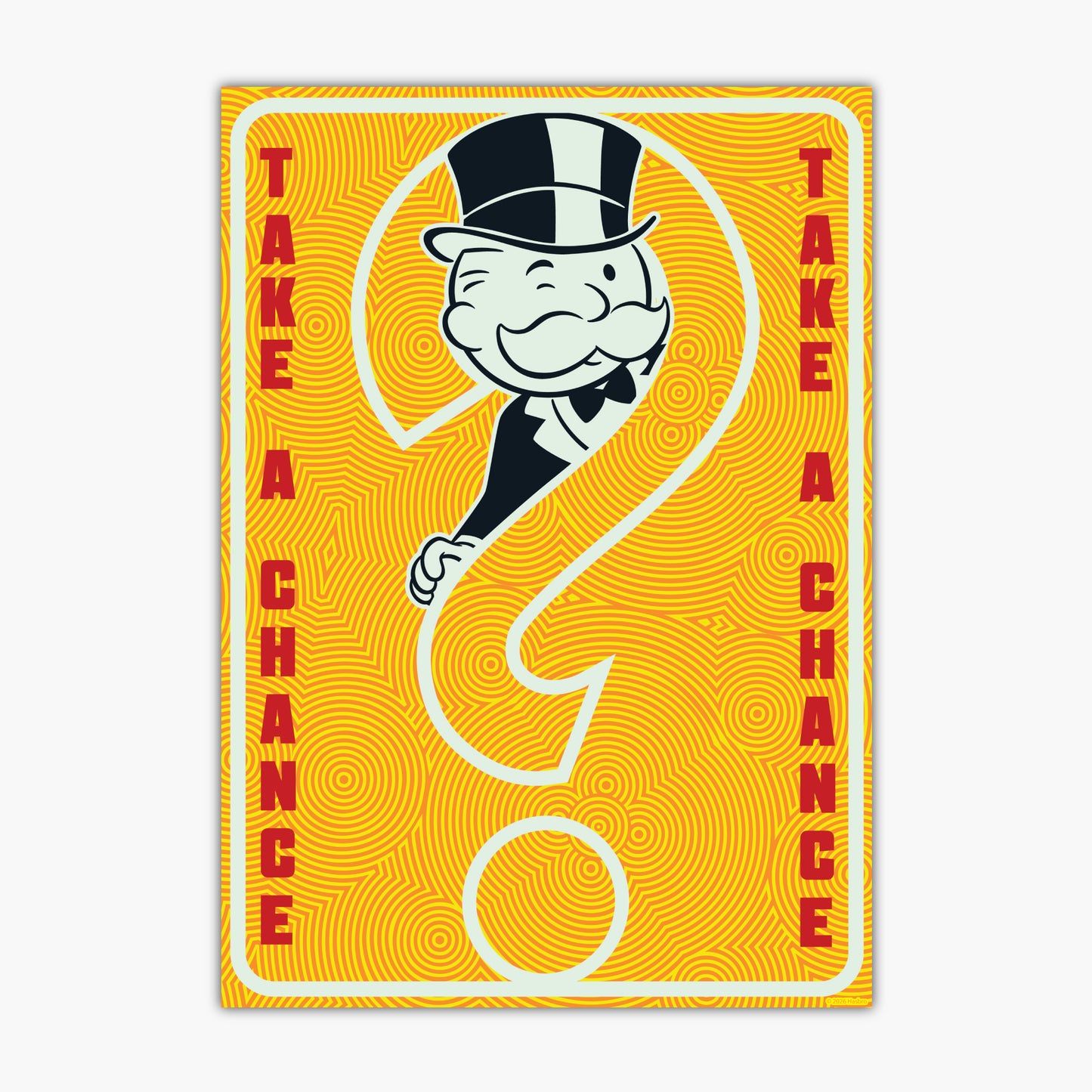 Monopoly Print - Take A Chance Poster Wall Art