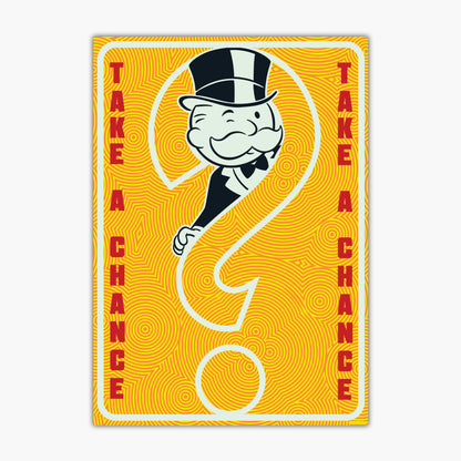 Monopoly Print - Take A Chance Poster Wall Art
