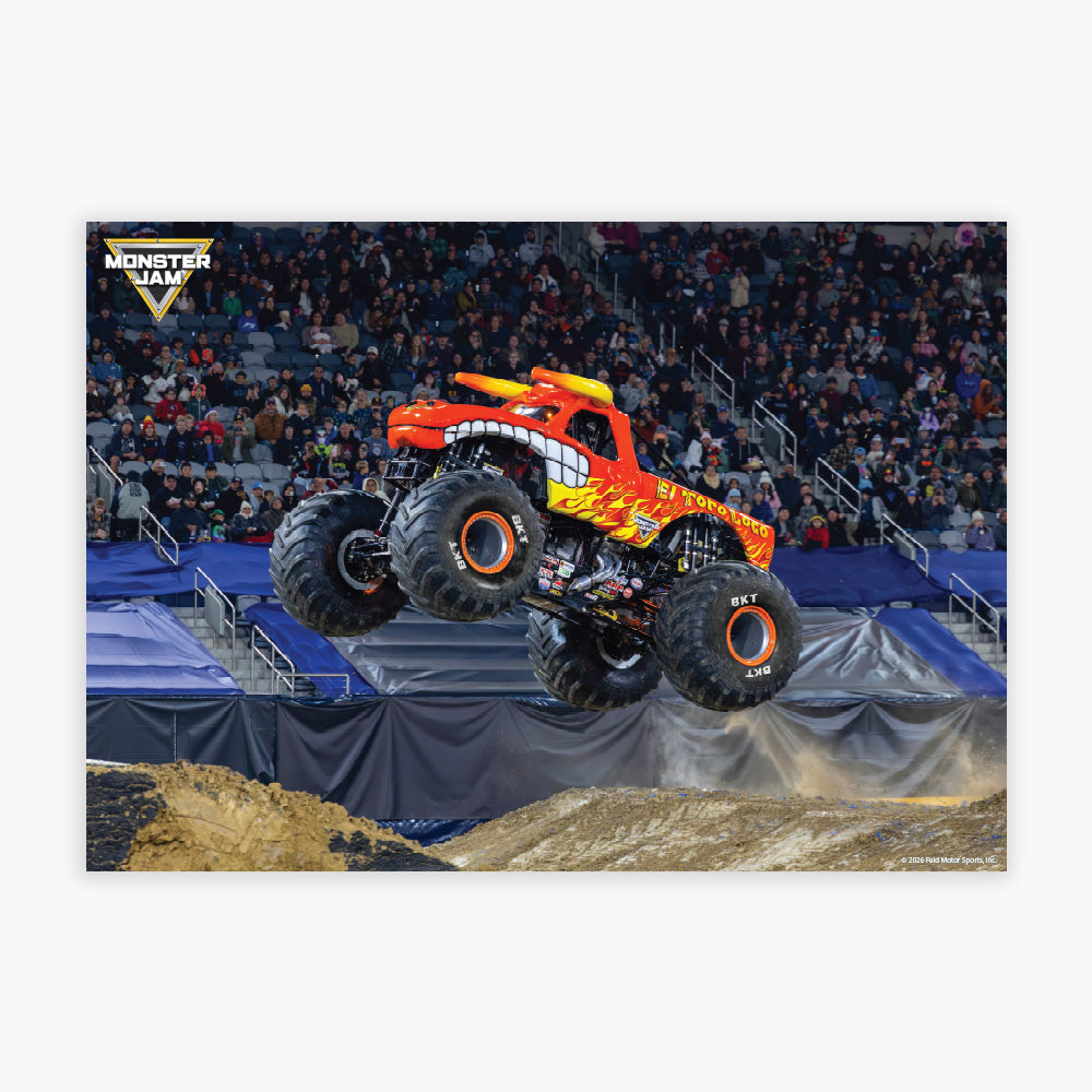 Monster Jam Print - El Toro Loco Photo Poster Wall Art