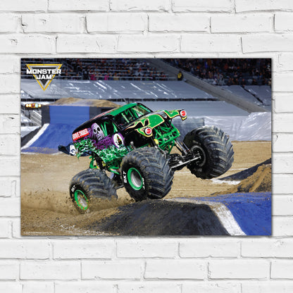Monster Jam Print - Grave Digger Photo Poster Wall Art
