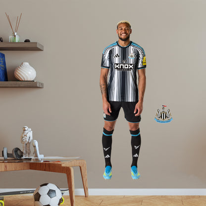 Newcastle United Wall Sticker - Joelinton Player 26/27 Wall Decal Football Art
