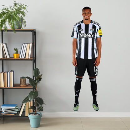 Newcastle United Wall Sticker - Thiaw Player 25/26 Wall Decal Football Art