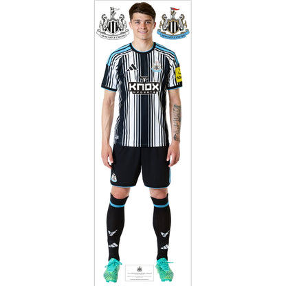 Newcastle United Wall Sticker - Miley Player 26/27 Wall Decal Football Art