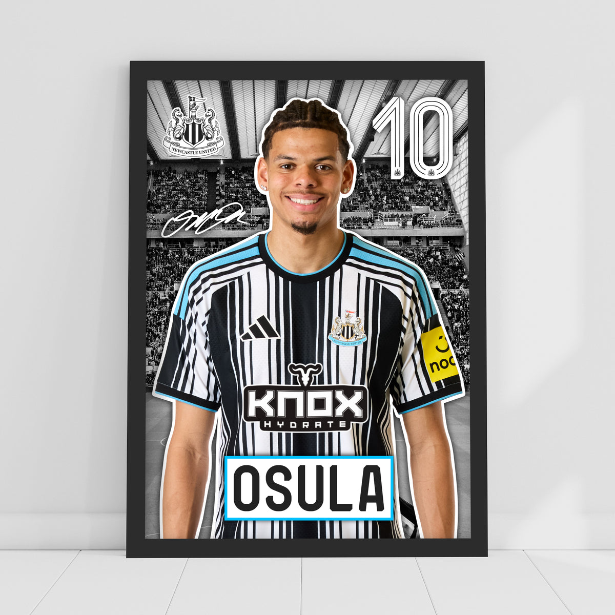 Newcastle United FC Print - Osula 26/27 Core Poster Football Wall Art