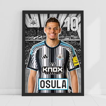 Newcastle United FC Print - Osula 26/27 Core Poster Football Wall Art