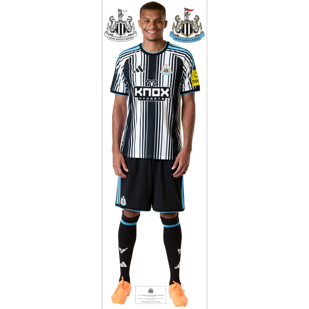 Newcastle United Wall Sticker - Thiaw Player 26/27 Wall Decal Football Art