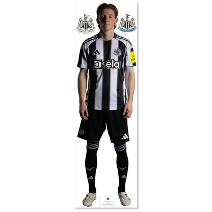 Newcastle United Wall Sticker -  Gordon Player 25-26 Wall Decal Football Art