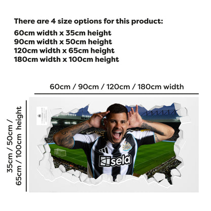 Newcastle United Football Club - Bruno G. 25/26 Broken Wall