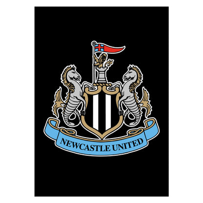 Newcastle United FC Print - Crest Poster Football Wall Art