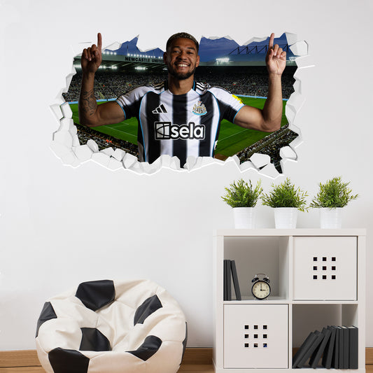 Newcastle United Football Club - Joelinton 25/26 Broken Wall