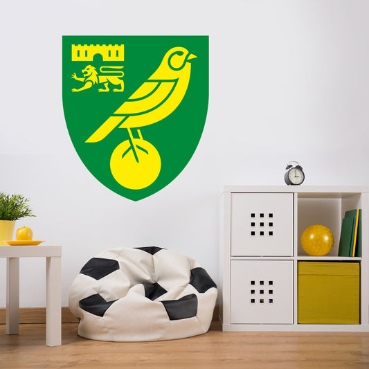 Norwich City FC - Club Badge Wall Sticker