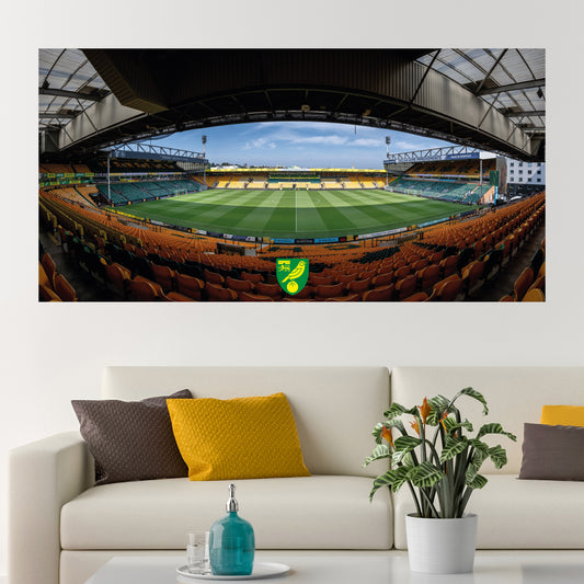 Norwich City FC - Carrow Road Stadium Wall Sticker
