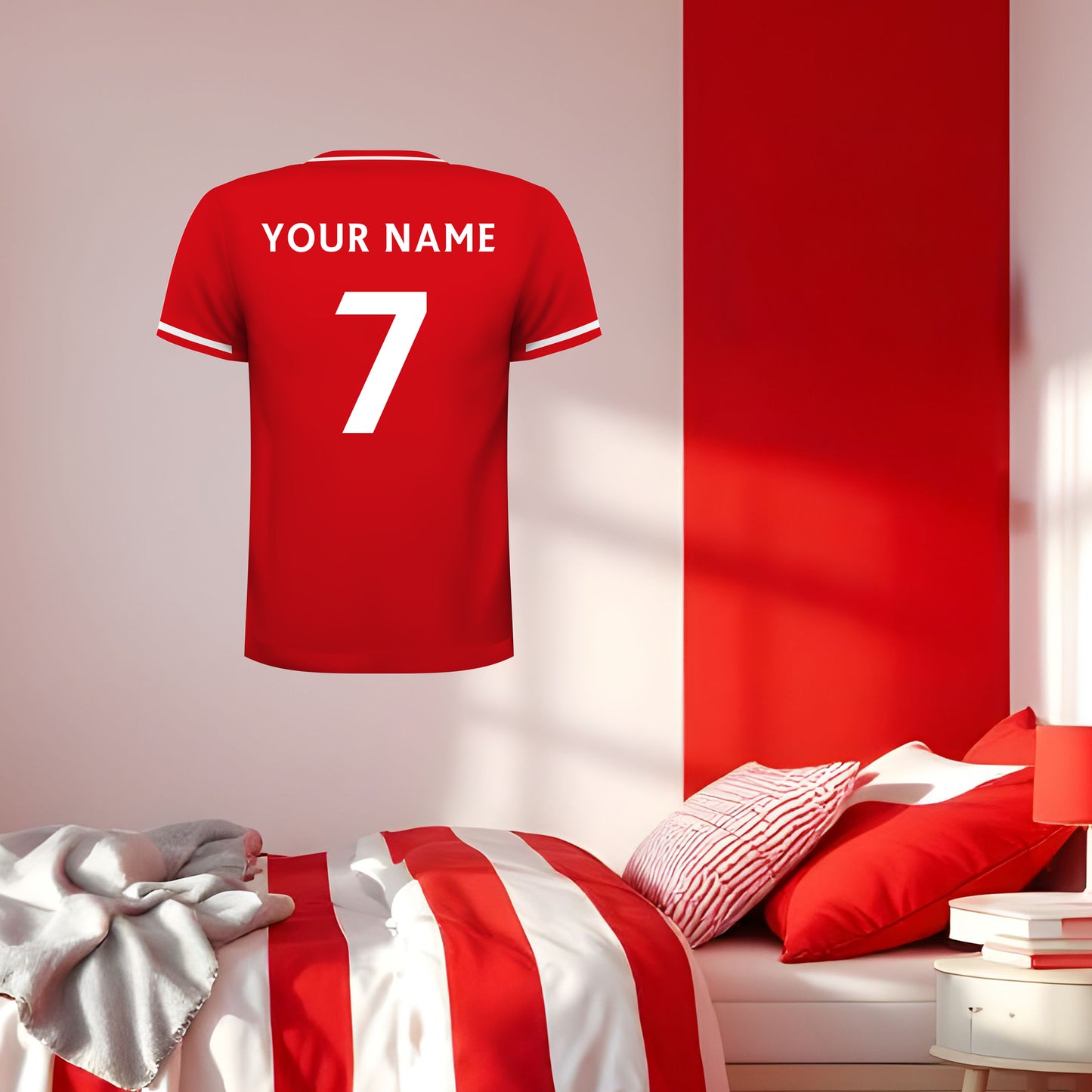 Nottingham Forest FC - Personalised Shirt Wall Sticker