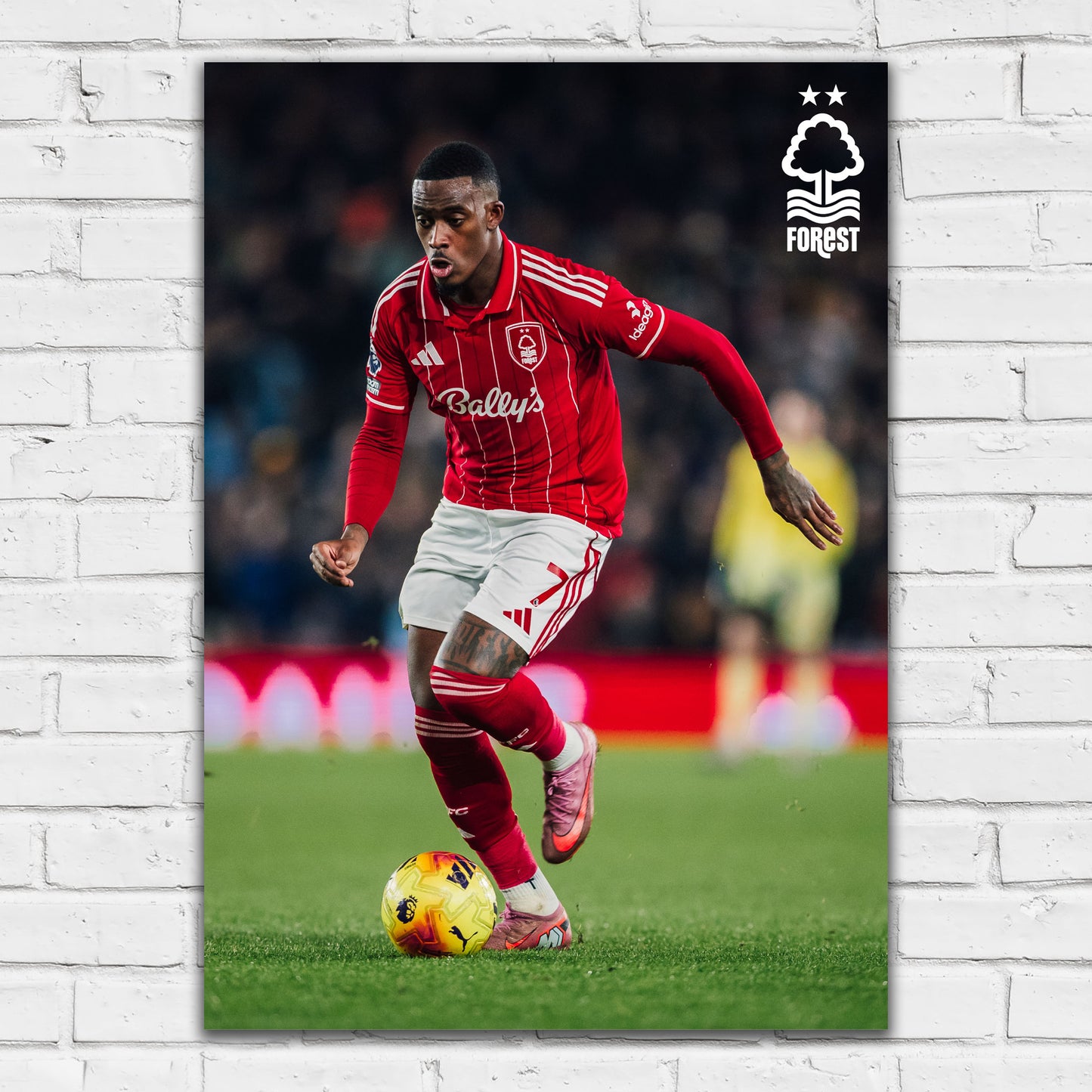 Nottingham Forest FC Print - Callum Hudson-Odoi Action Shot Poster